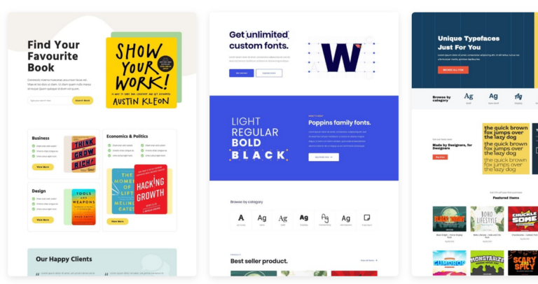 Membuat Website Jualan Font